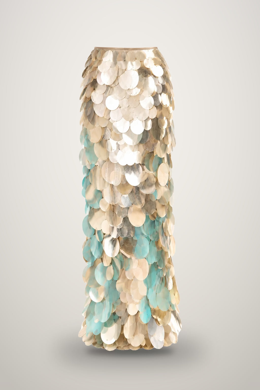 Shell Skirt in beige