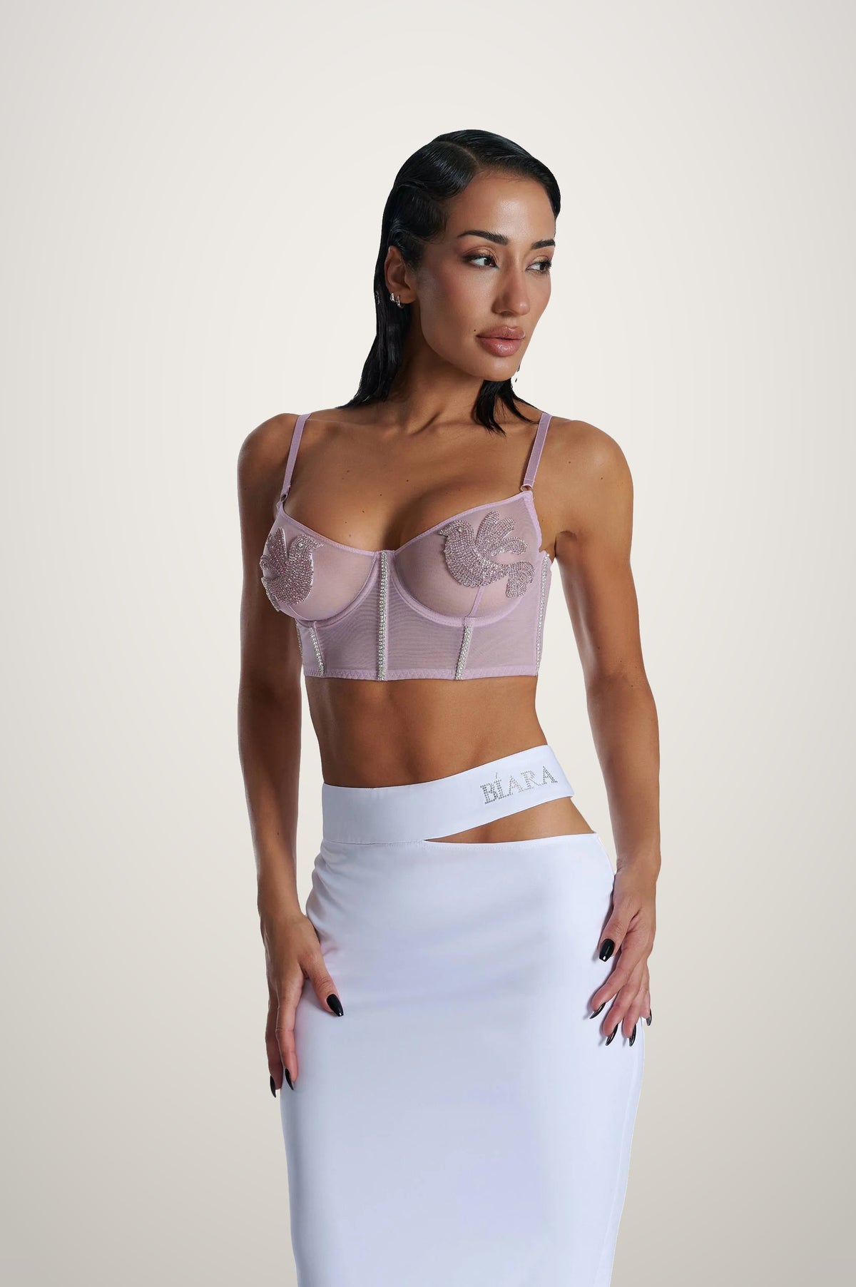 Birdie Corset in lightpink