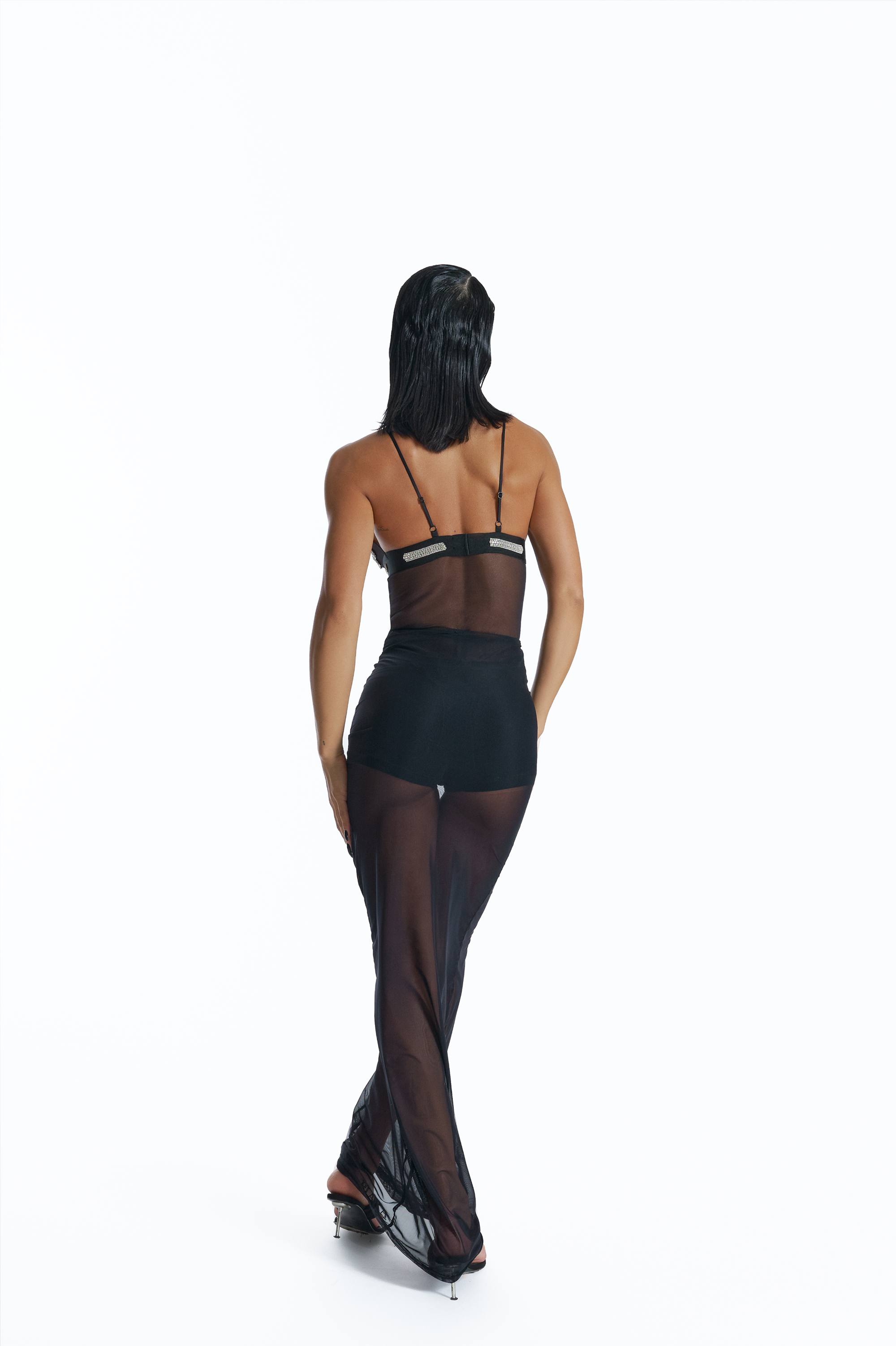 Birdie silver bodysuit