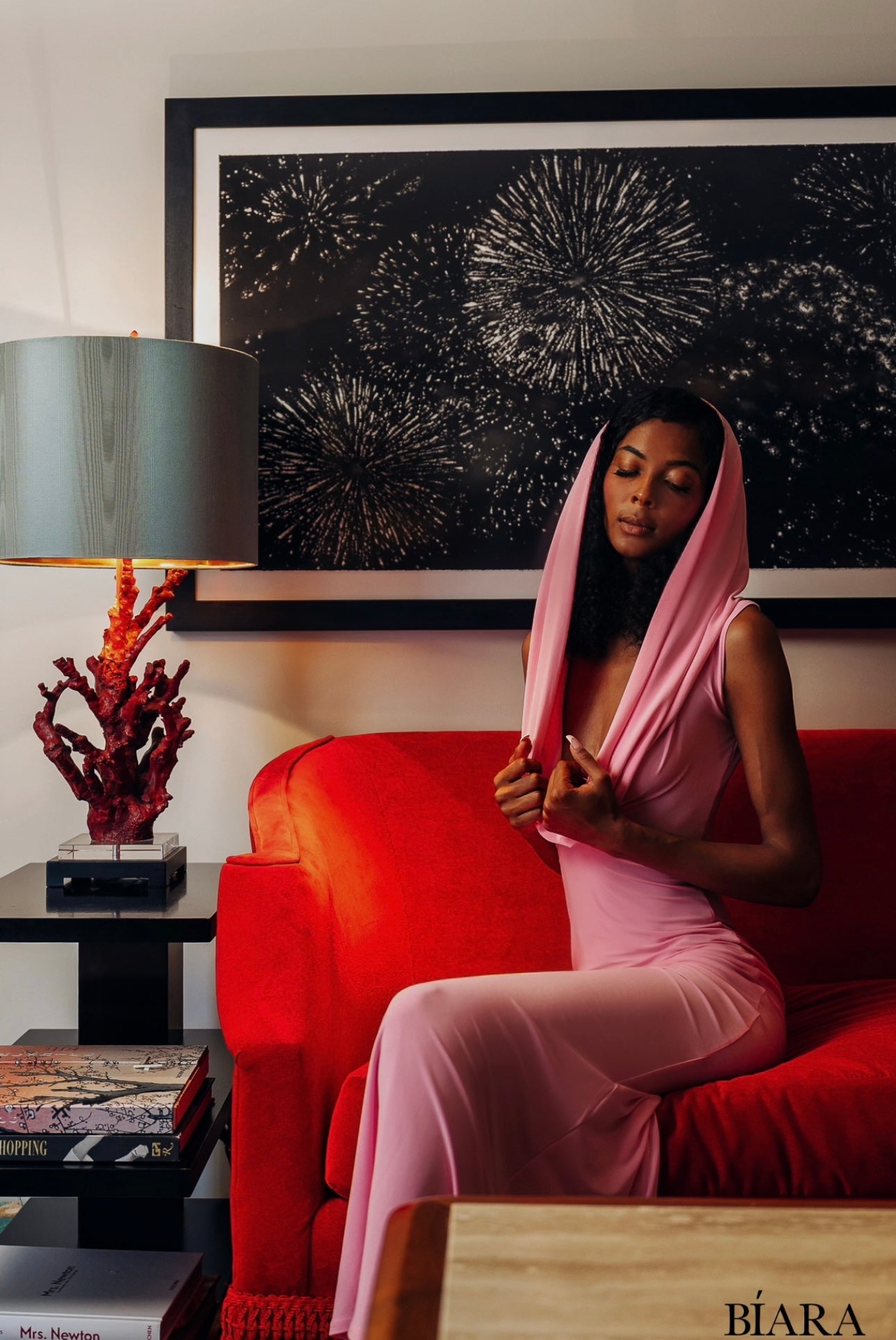 Faena pink dress