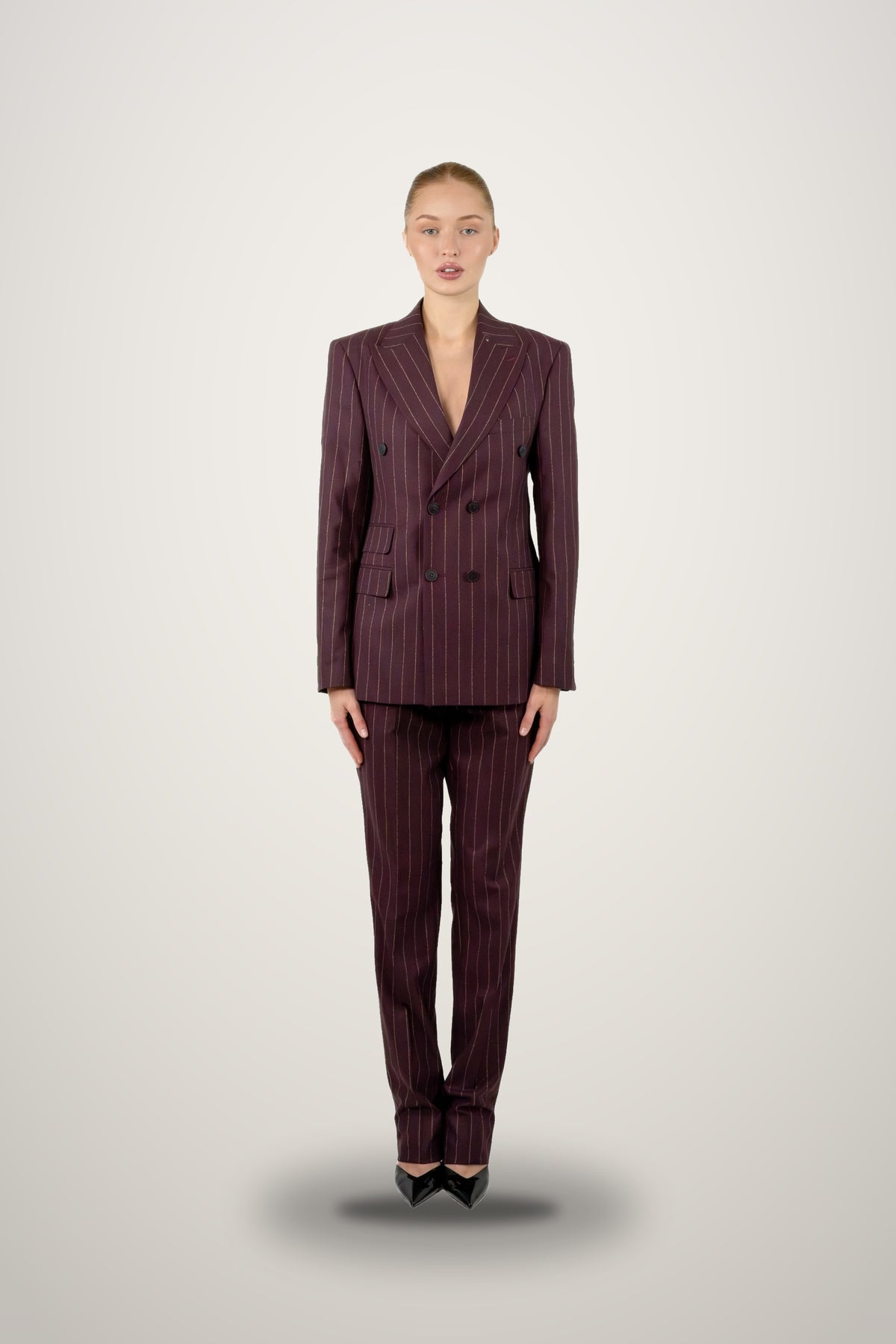 Striped Suit