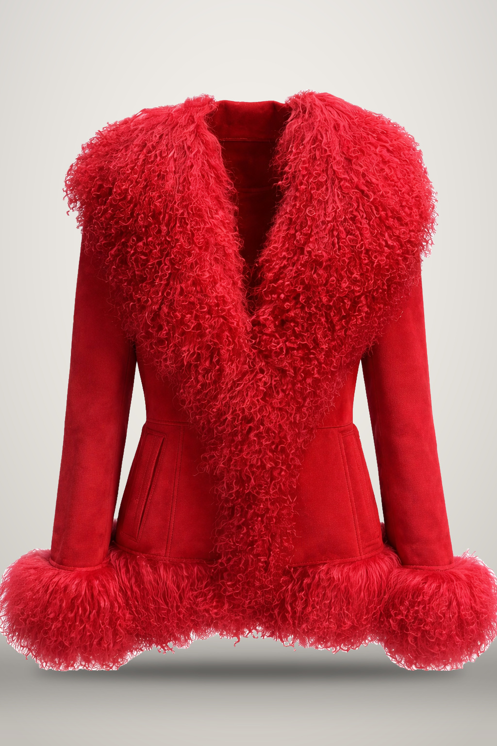 Alba lama short coat