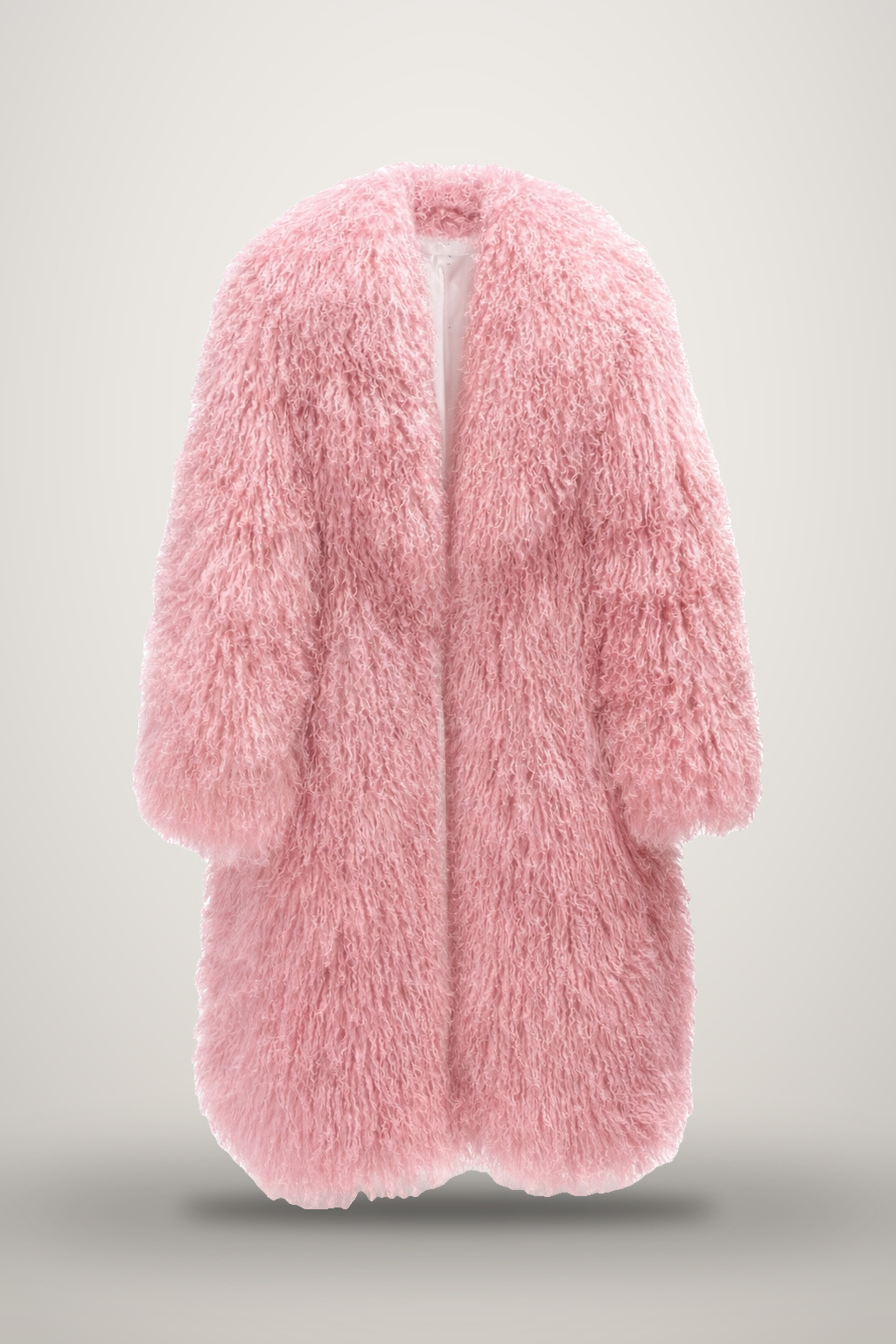 Fur Coat in light pink