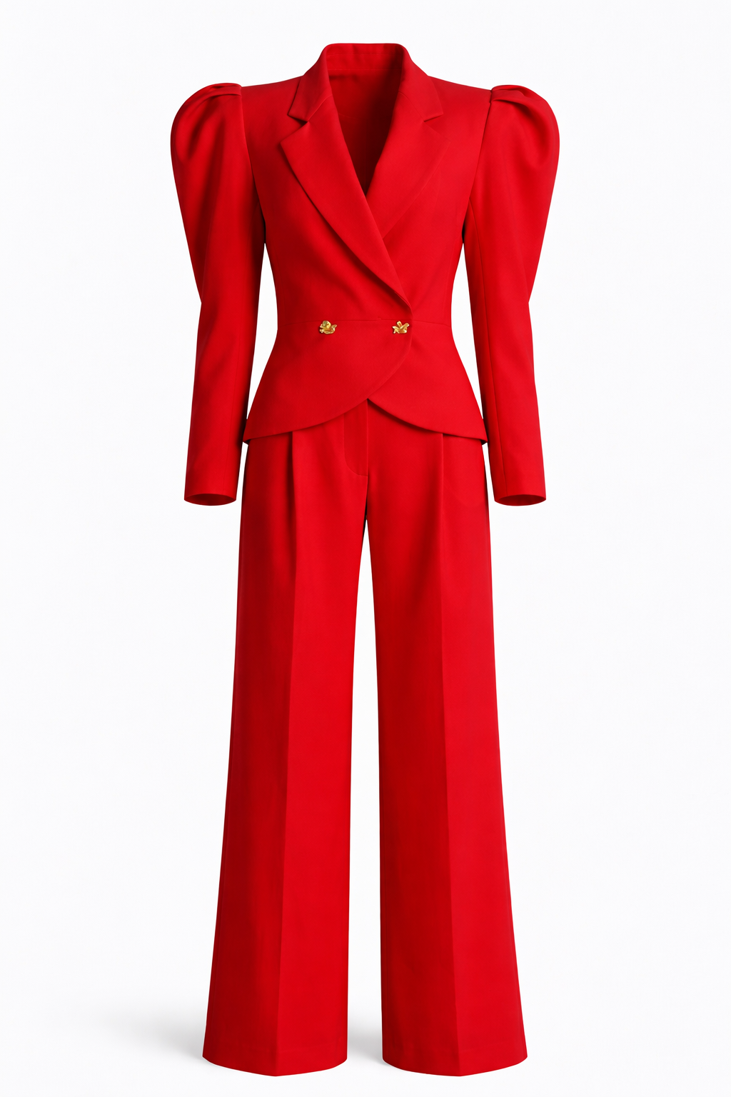 Birdie red suit