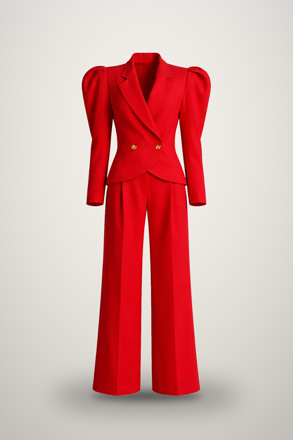 Birdie Suit in red