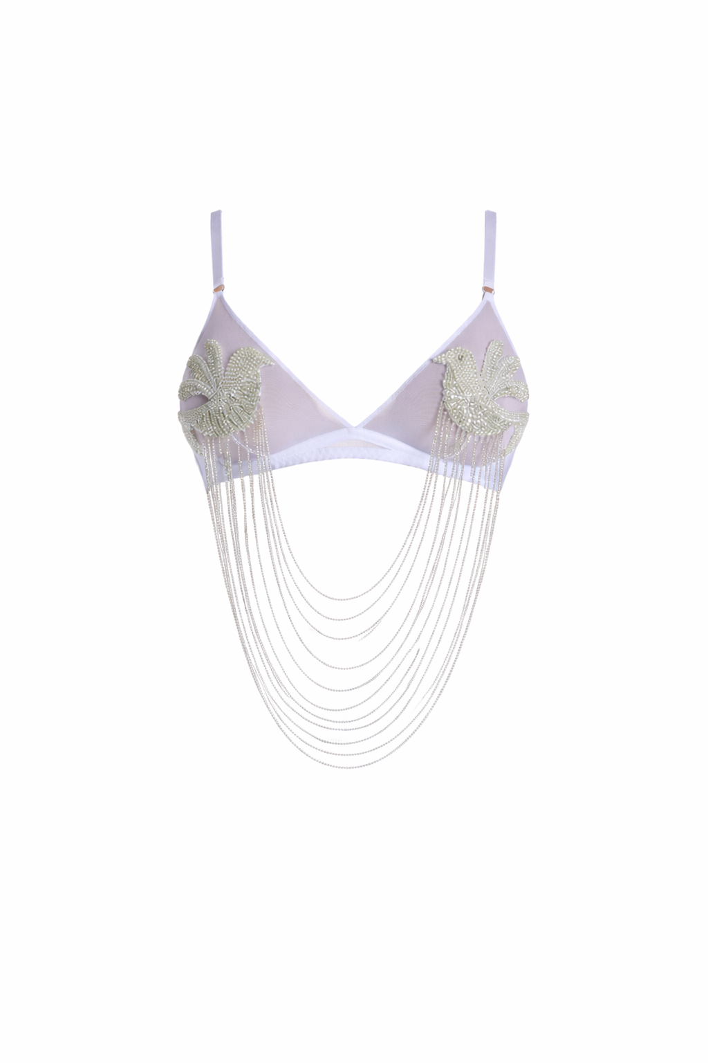 Birdie white bra