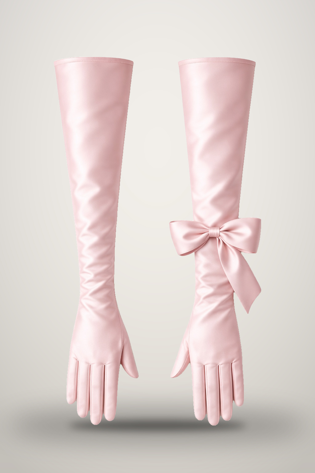 Bow pink dress