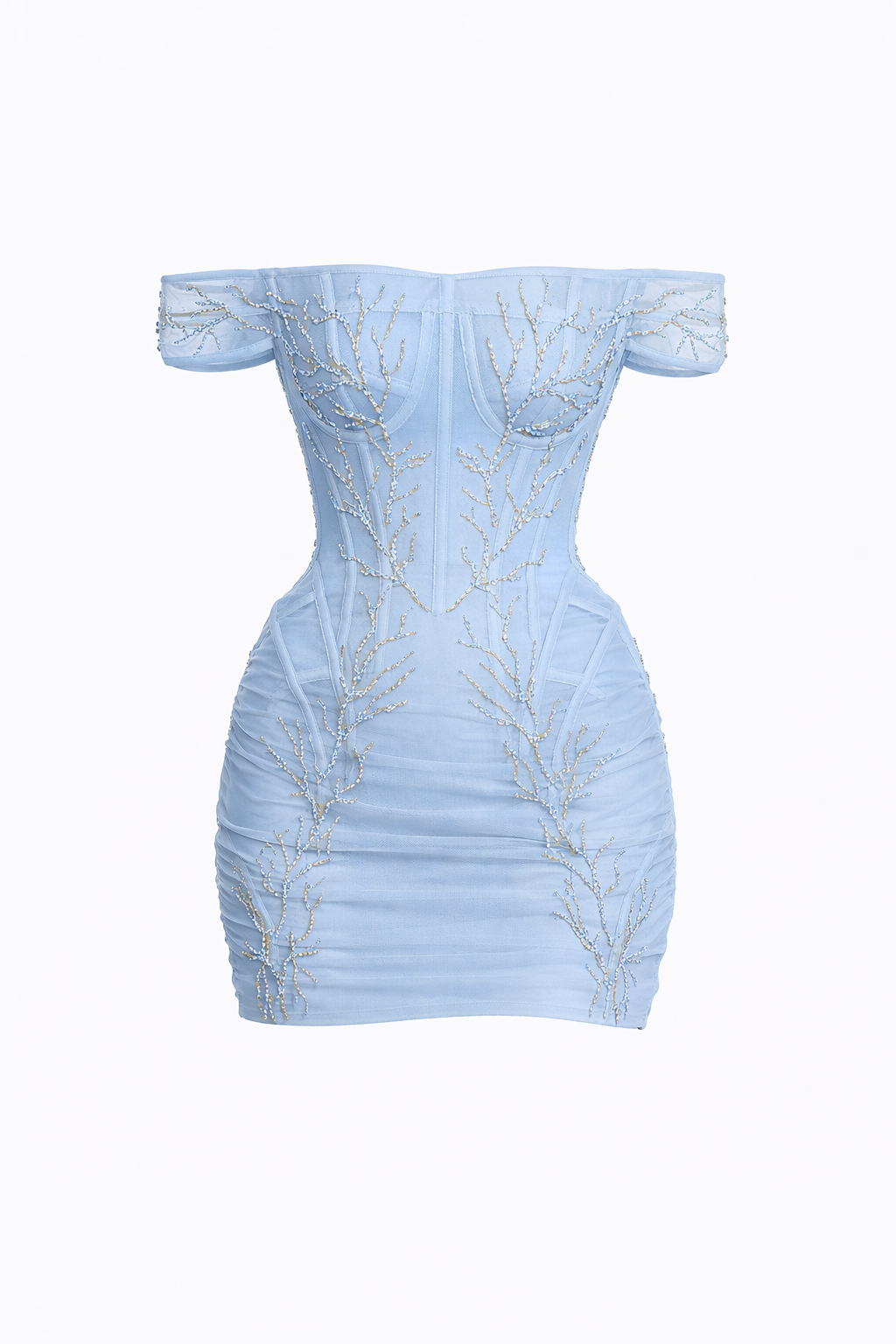 Crystal Vein Corset Dress