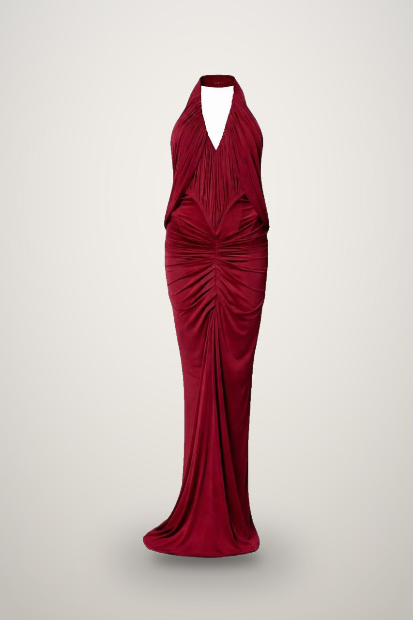 Kiana drape dress