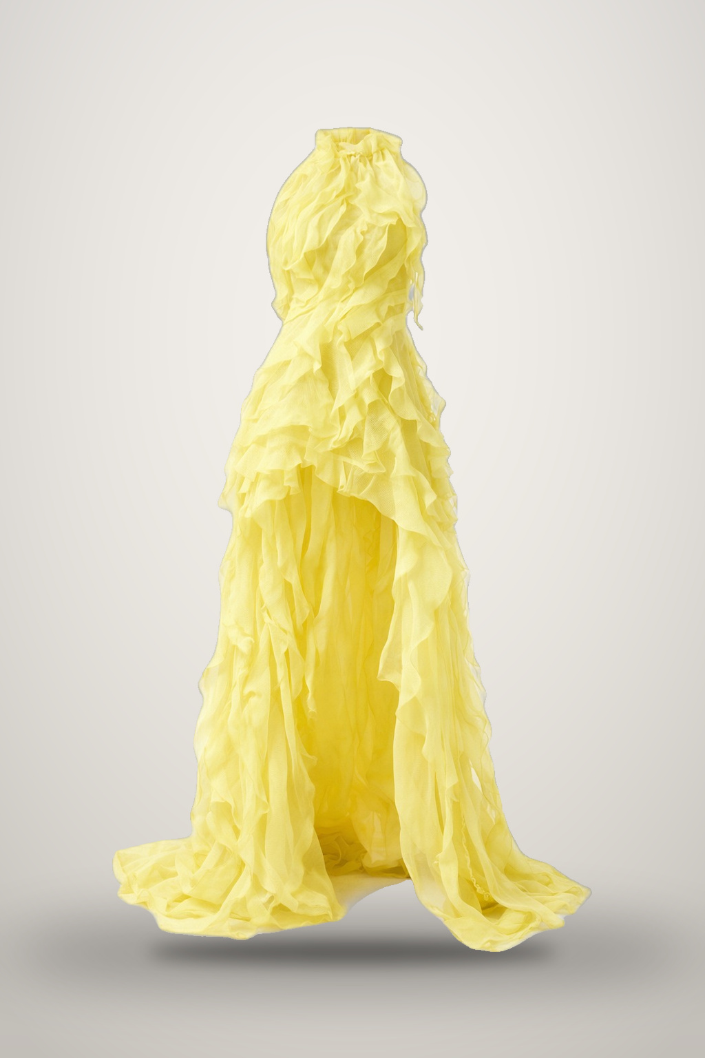 Peony Dress in yellow
