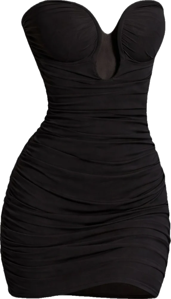Drape Mini Dress