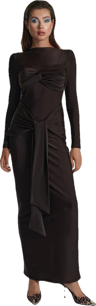 Brown Timeless Dress
