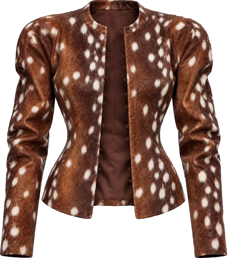 COCOA FAWN leather jacket