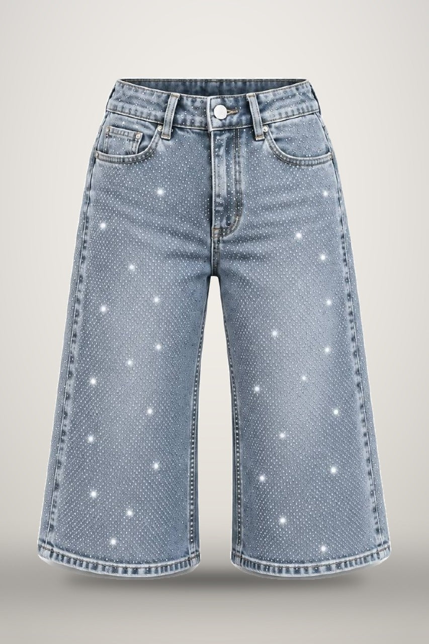 Hollywood Denim Suit for Kids in light blue