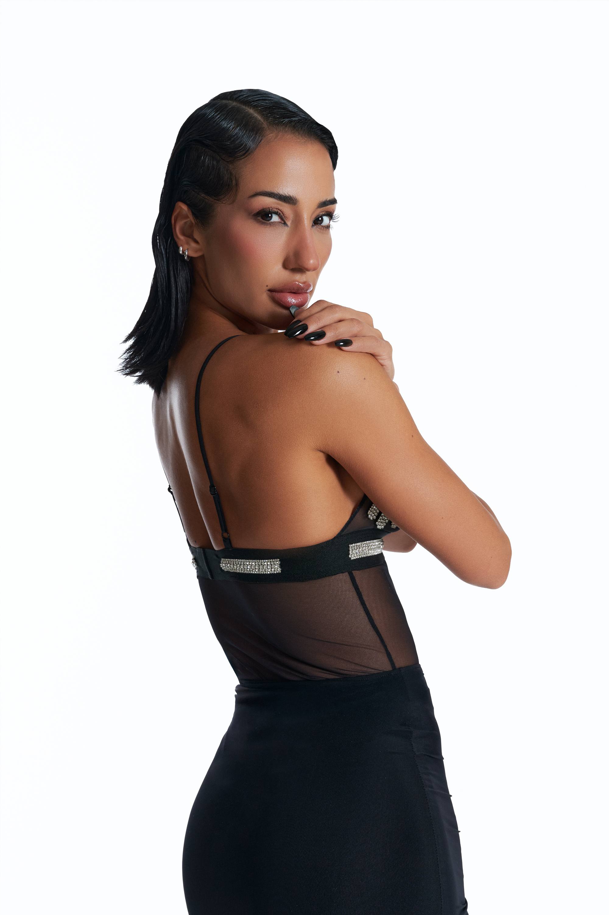 Birdie silver bodysuit