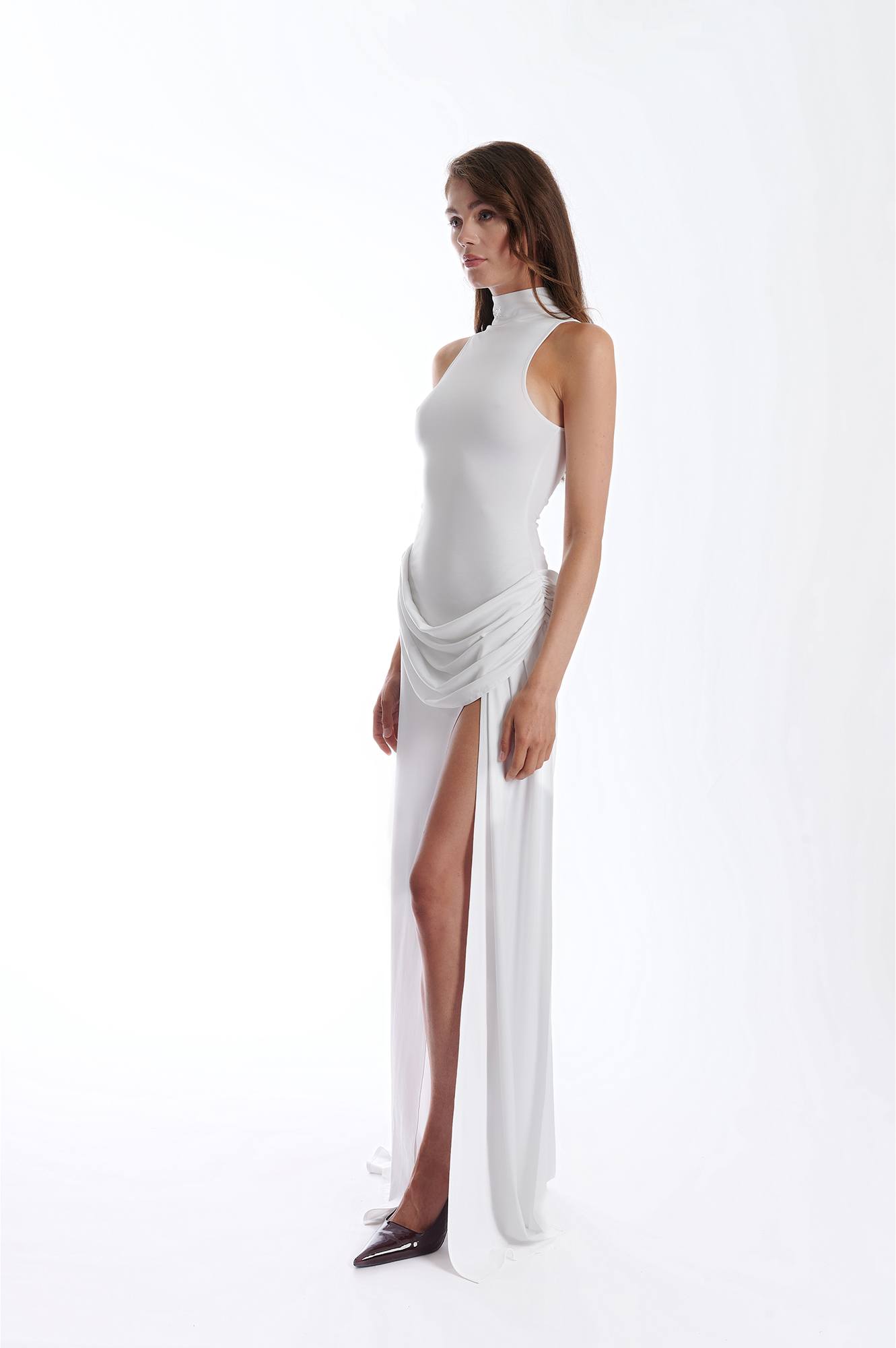 White swan dress