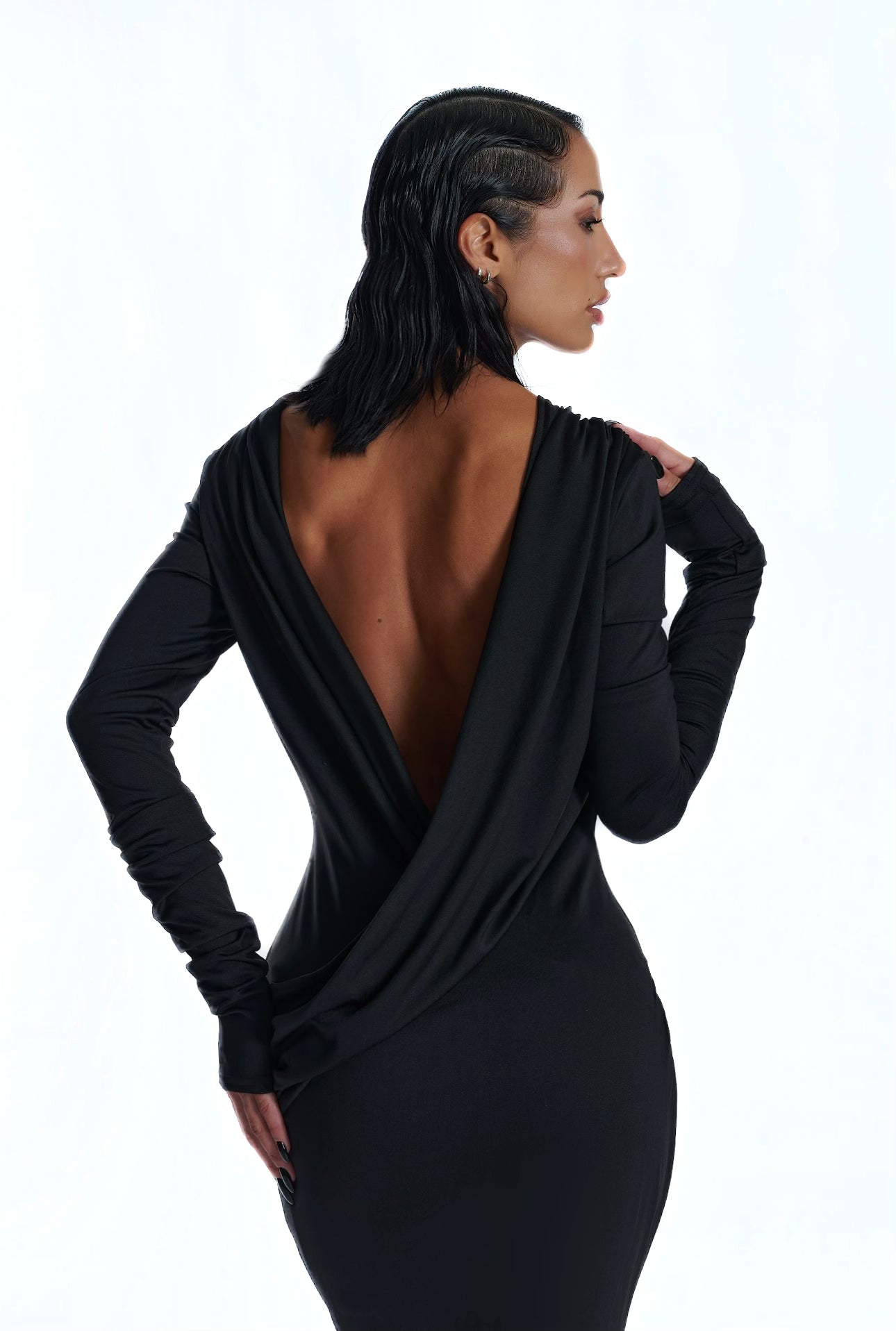 Eterna black dress
