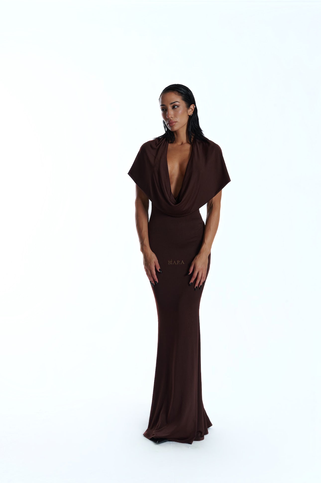 Faena brown dress