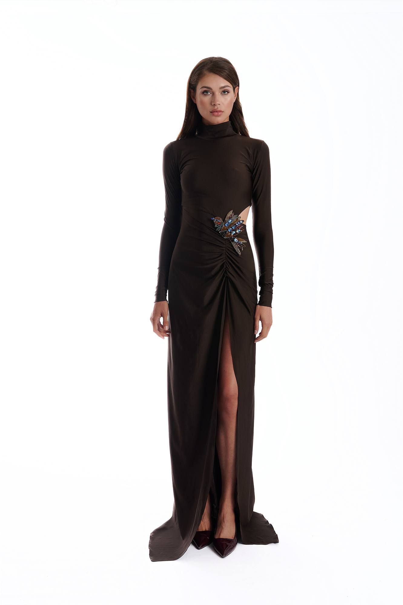 Birdie Mocha dress