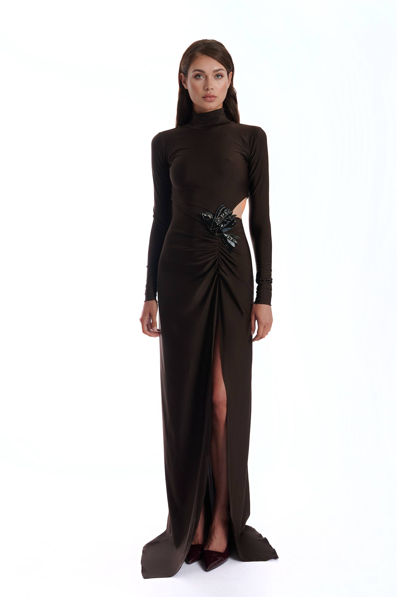 Birdie Mocha dress
