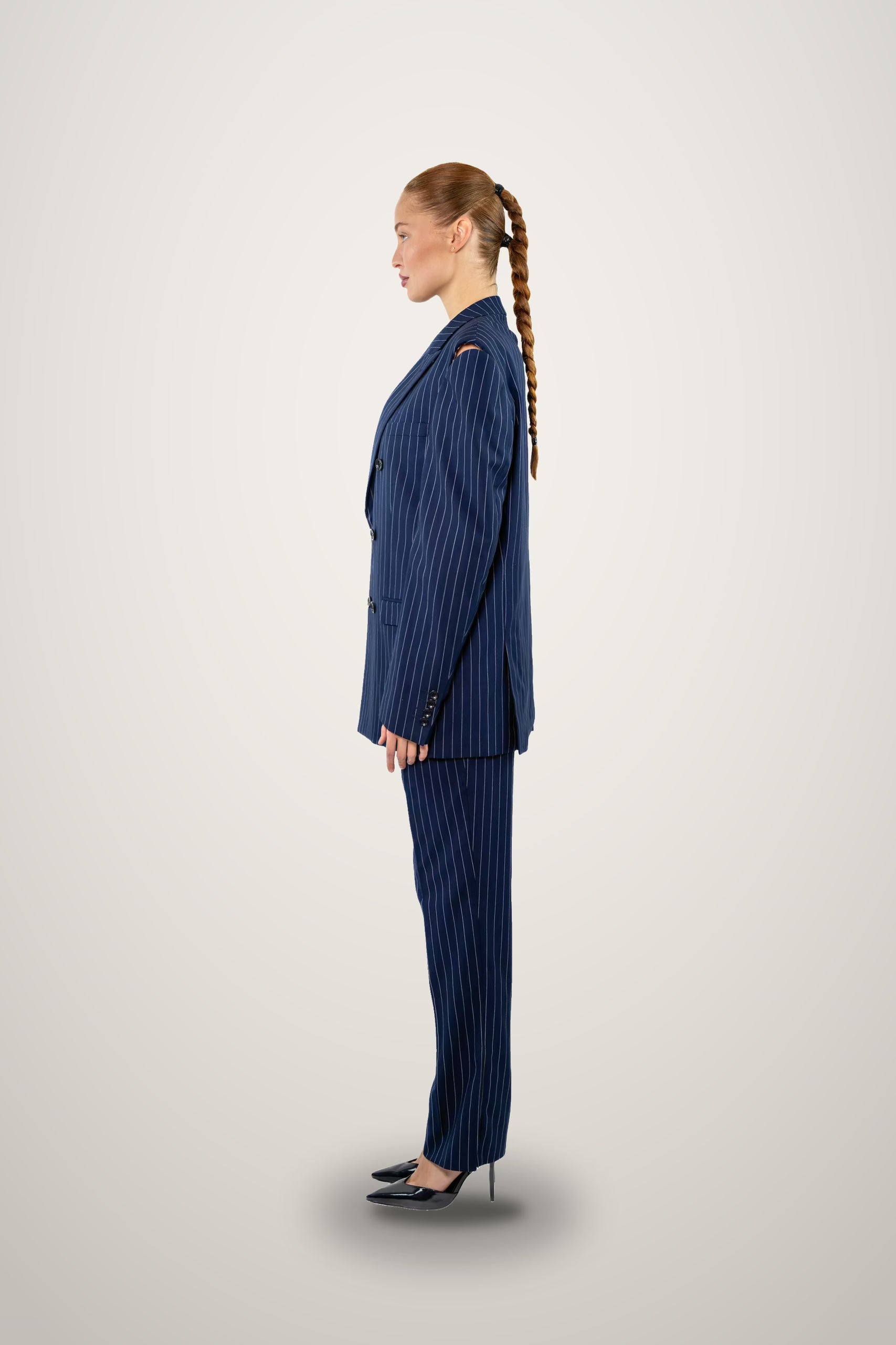 Striped Suit