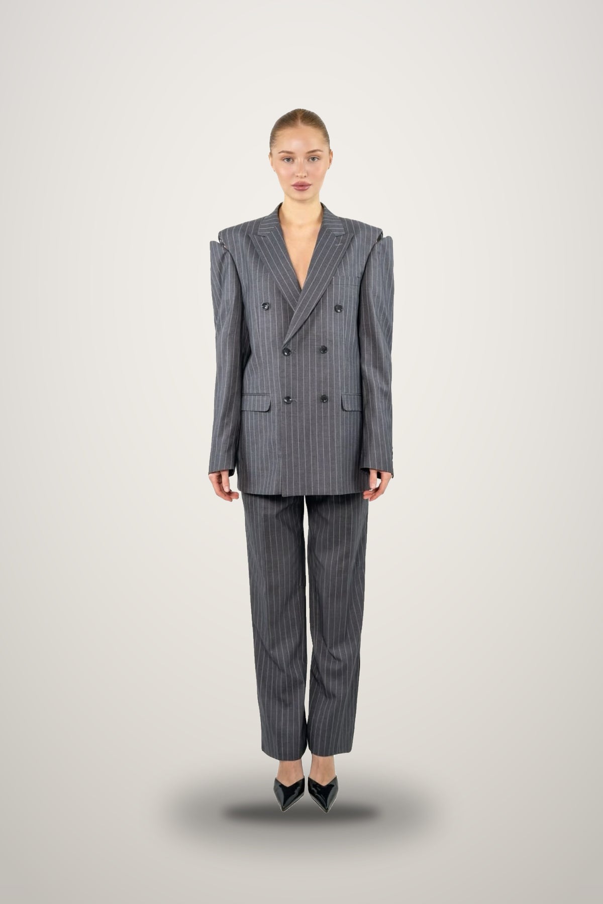 Striped Suit