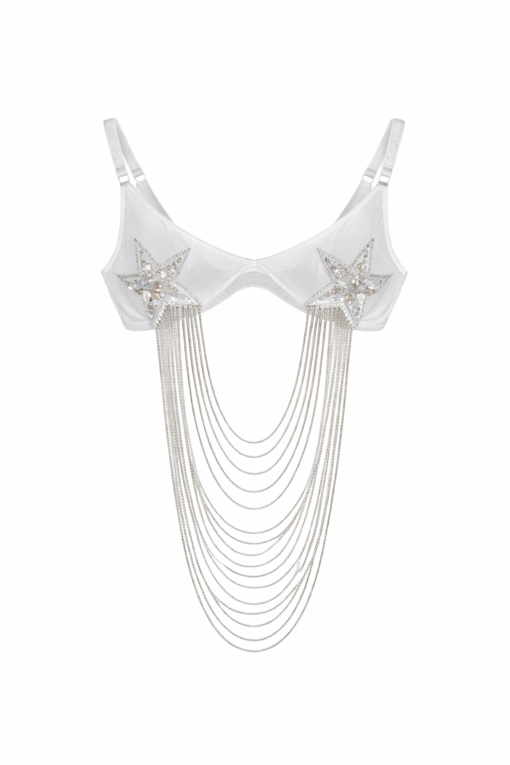 Bíara white Star bra
