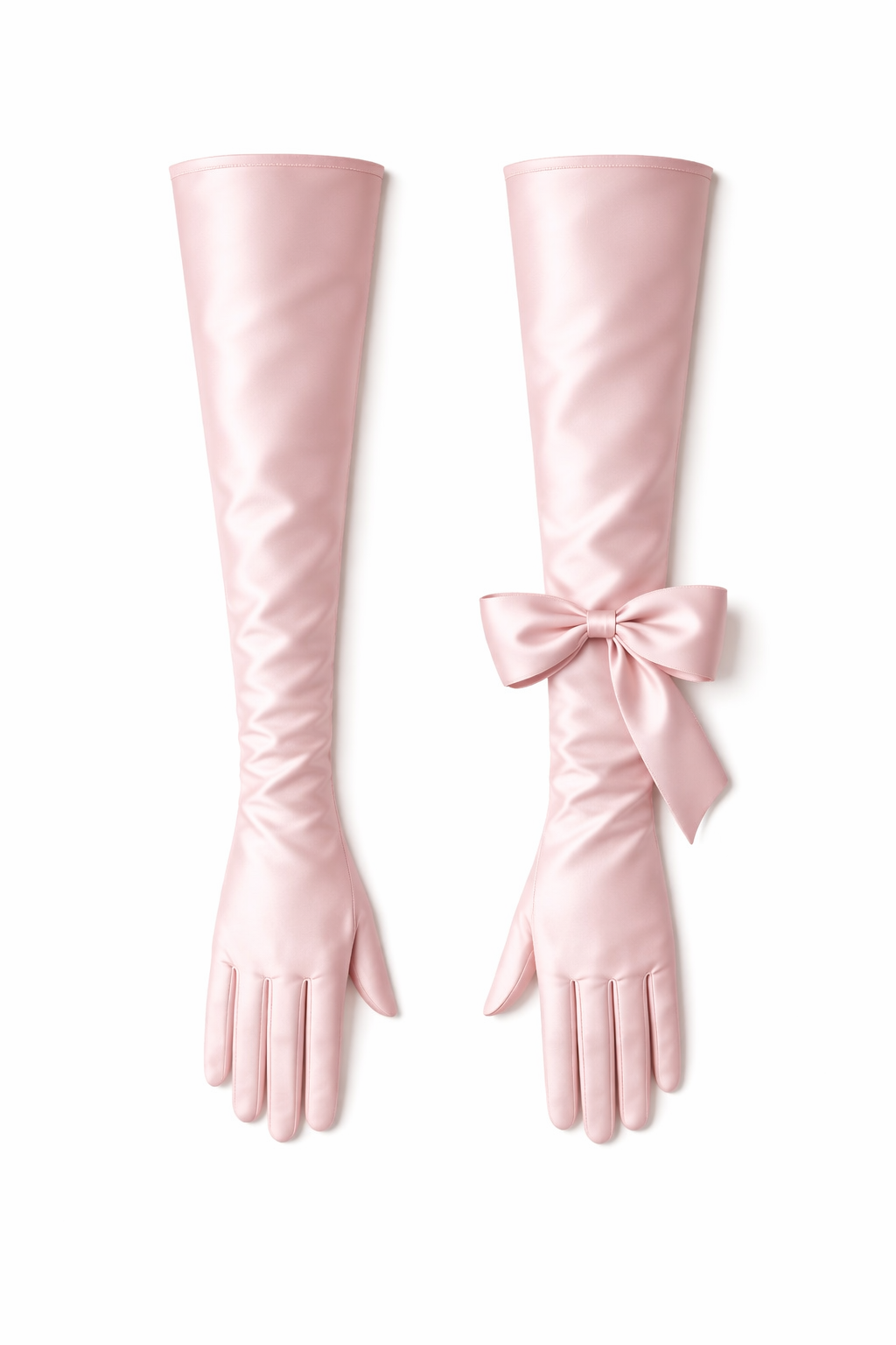 Bow pink dress
