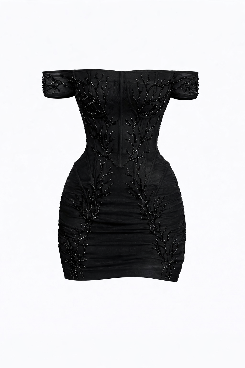 Crystal Vein Corset Dress