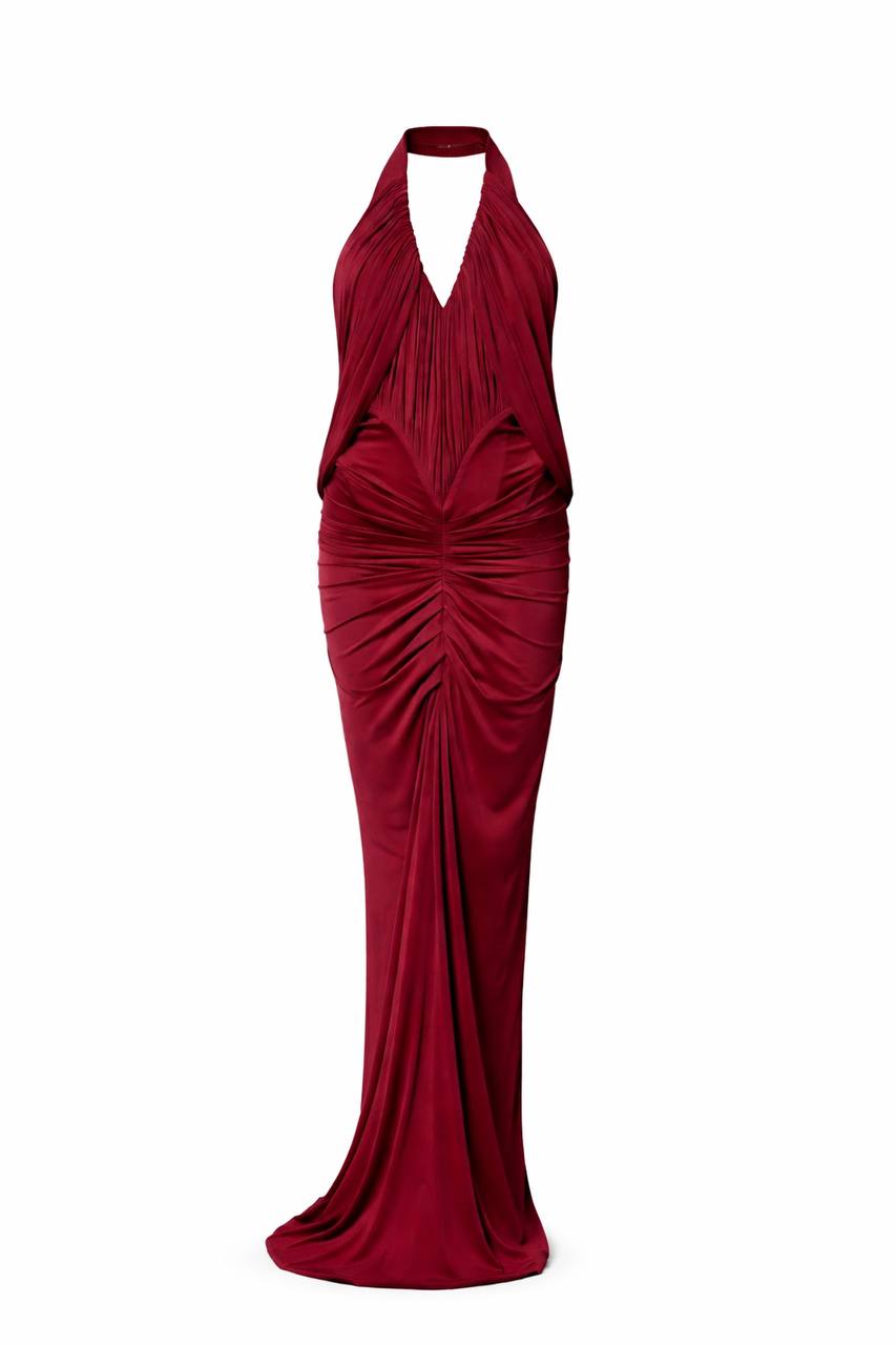 Kiana drape dress